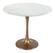 Fullerton Dining Table White & Gold by Zuo Modern