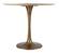 Fullerton Dining Table White & Gold by Zuo Modern