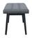 Tanner Bench Gray & Black by Zuo Modern