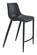 Magnus Bar Chair (Set of 2) Black by Zuo Modern