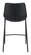 Magnus Bar Chair (Set of 2) Black by Zuo Modern