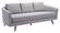 Divinity Sofa Gray by Zuo Modern