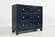 Matrix Navy Accent Chest by Jofran Furniture
