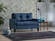 Chair-and-a-Half (Zigana Indigo Blue) by Bellona
