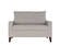 Chair-and-a-Half (Zigana Light Gray) by Bellona