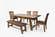 Cannon Valley Trestle Dining Table by Jofran Furniture