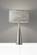 Linda Table Lamp (Brushed Steel) by Adesso Furniture