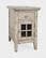Rustic Shores Scrimshaw Power Chairside Table by Jofran Furniture