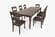 Madison County Barnwood Rectangle Ext Table by Jofran Furniture