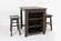 Madison County Barnwood 3pc Counter Height Set by Jofran Furniture