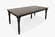 Madison County Vintage Black Rectangle Ext Table by Jofran Furniture
