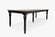 Madison County Vintage Black Rectangle Ext Table by Jofran Furniture