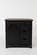 Madison County Vintage Black 32 Inch Barndoor Accent Cabinet by Jofran Furniture