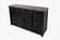 Madison County Vintage Black 60 Inch Barn Door Server by Jofran Furniture