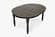 Madison County Vintage Black Round to Oval Dining Table by Jofran Furniture
