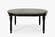 Madison County Vintage Black Round to Oval Dining Table by Jofran Furniture