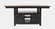 Madison County Vintage Black High/Low Dining Table by Jofran Furniture