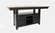 Madison County Vintage Black High/Low Dining Table by Jofran Furniture