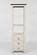 Madison County Vintage White 22 Inch Pier Bookcase by Jofran Furniture