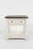 Madison County Vintage White End Table by Jofran Furniture