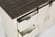 Madison County Vintage White 60 Inch Barn Door Server by Jofran Furniture