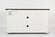 Madison County Vintage White 60 Inch Barn Door Server by Jofran Furniture