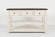 Madison County Vintage White Sofa/Media Table by Jofran Furniture
