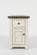Madison County Vintage White Chairside Table by Jofran Furniture