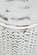 Global Archive Antique White Drum Table by Jofran Furniture