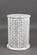 Global Archive Antique White Drum Table by Jofran Furniture