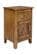 Global Archive Hand Carved Walnut Accent Table by Jofran Furniture