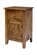Global Archive Hand Carved Walnut Accent Table by Jofran Furniture