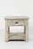 Artisan's Craft Washed Grey End Table by Jofran Furniture
