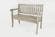 Artisan's Craft Washed Grey Storage Bench by Jofran Furniture