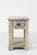 Artisan's Craft Washed Grey Chairside Table by Jofran Furniture