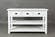 Artisan's Craft Weathered White Sofa Table by Jofran Furniture
