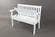 Artisan's Craft Weathered White Storage Bench by Jofran Furniture