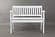 Artisan's Craft Weathered White Storage Bench by Jofran Furniture