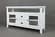 Artisan's Craft Weathered White Storage Console by Jofran Furniture