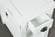 Artisan's Craft Weathered White Chairside Table by Jofran Furniture