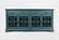 Craftsman Antique Blue 70 Inch Media Unit by Jofran Furniture