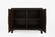 [Floor Sample] Gramercy Dark Chevron 2 Door Accent Cabinet by Jofran Furniture