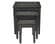 Grey Mosaic Nesting Tables (Set of 3) by Jofran Furniture
