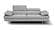 Aurora Premium Leather Sofa Gray by J&M Furniture