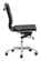 Lider Plus Armless Office Chair Black by Zuo Modern