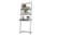 Carpina White Ladder Desk w/ 2 shelves by Manhattan Comfort