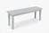 Simplicity Dove Bench by Jofran Furniture