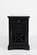 Craftsman Antique Black Power Chairside Table by Jofran Furniture