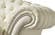 287 Ivory Leather Loveseat by ESF