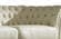 287 Ivory Leather Loveseat by ESF
